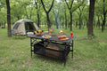 1Pc Folding Camping Table Portable Lightweight Aluminum Roll-up Picnic BBQ Desk With Carrying Bag For Outdoor Beach Backyard Party Patio Fedex Shipping